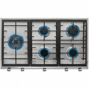 Placa de gas butano Teka EX 90.1 5G AI AL DR L CI BT ref: 112610045 inox