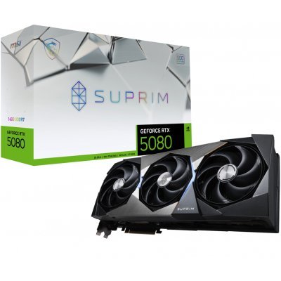 TARJETA GRAFICA MSI RTX 5080 16G GAMING SUPRIM SOC