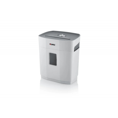 Dahle PaperSAFE 120 Destructora de Papel Manual Corte en Particulas P-4 - Destruye hasta 8 Hojas - Papelera de 12L - Apta para Papel y Tarjetas - Color Gris