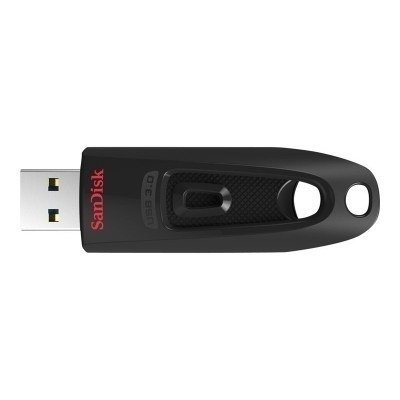 Memoria usb 3.0 sandisk 256gb cruzer ultra negro
