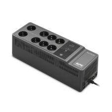 APC sistema de alimentación ininterrumpida (UPS) En espera (Fuera de l?nea) 650 VA, 400 W, 8 salidas AC Negro