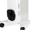 Radiador de aceite Orbegozo RH 1000, 1.000 W, 5 elementos, 2 potencias, termostato regulable, blanco - imagen 5