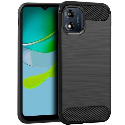 Carcasa COOL para Motorola Moto E13 Carb?n Negro
