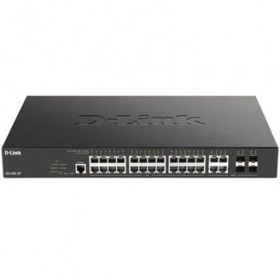 Switch Gestionable D-Link DGS-2000-28P 28 Puertos/ RJ-45 10/100/1000/ PoE/ SFP