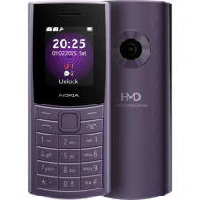 Teléfono Móvil Nokia 110 4G 2nd Edition/ Púrpura