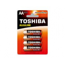 Pack 4 Pilas Toshiba AA Alcalinas LR6 1.5V (594908 BL4)