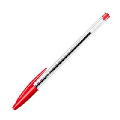 BIC Boligrafo Cristal trazo medio rojo