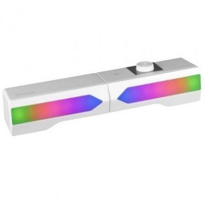 Altavoces con Bluetooth Mars Gaming MSDUO/ 15W/ 2.0/ Blancos