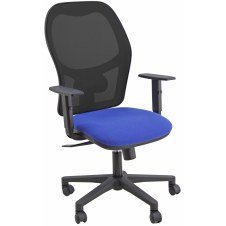 UNISIT Silla Administrativa Sincro HUBBLE Reposabrazos ajustables azul