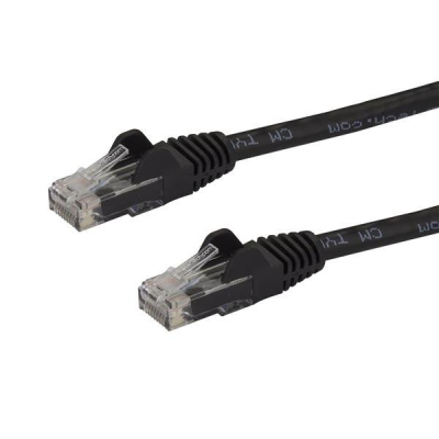 Cable de Red Ethernet Snagless Sin Enganches Cat 6 Cat6 Gigabit 3m - Negro