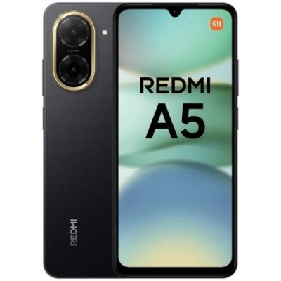 Smartphone Xiaomi Redmi A5 - Pantalla 6.88 | 3 GB RAM | 64 GB Almacenamiento | Color Negro