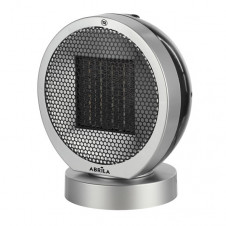 Termovent.ptc Ceramico Pomelo 2000w Negro/plata 2pot 3fun.rotatorio Antivuelco.seg. 29,3x24x18cm
