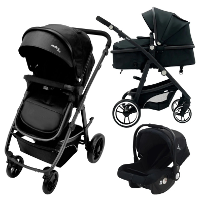 Trío Convertible Two+ 2 Negro