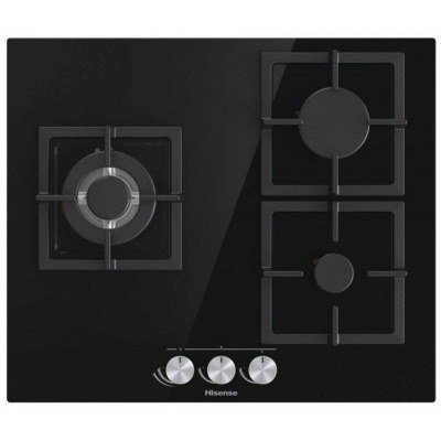 Placa de gas Hisense GG633B 3F CRISTAL