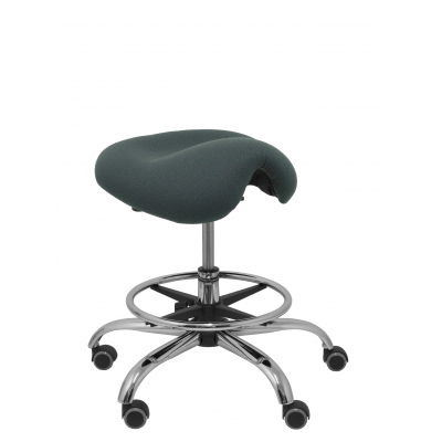 Taburete Zarza sin respaldo bali gris oscuro