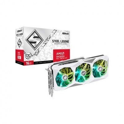 Tarjeta grafica asrock rx 7800xt 16gb gddr6 steel legend oc