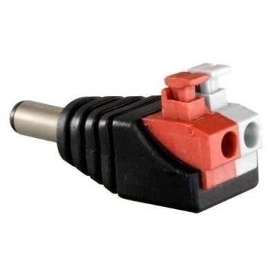 Conector Alimentacion DC MACHO a Presion 5,5x2,1