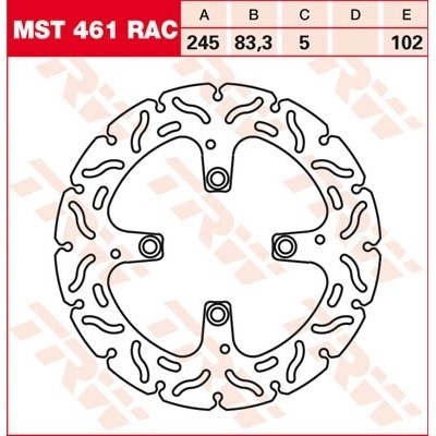 Discos de freno RAC TRW MST461RAC