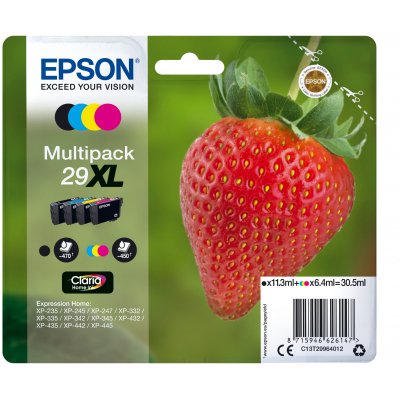 Cartucho de Tinta Original Epson nº29 XL Alta Capacidad Multipack/ Negro/ Cian/ Amarillo/ Magenta