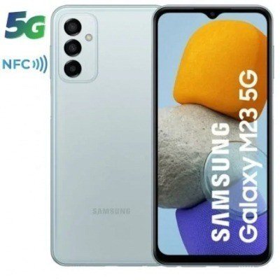 Smartphone Samsung Galaxy M23 4GB/ 128GB/ 6.6/ 5G/ Azul Claro