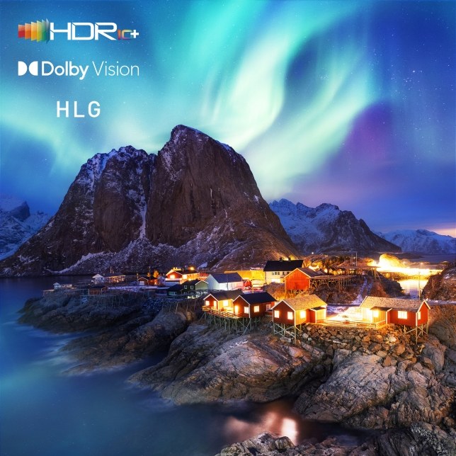 Amplia compatibilidad con formatos HDR