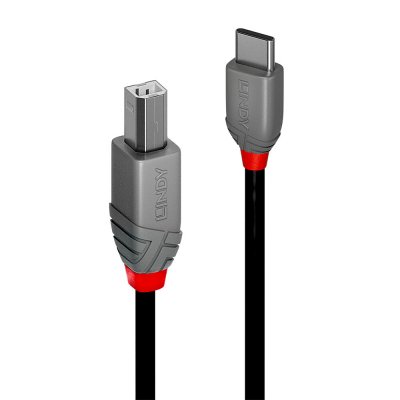 36940 cable USB USB 2.0 0,5 m USB C USB B Negro