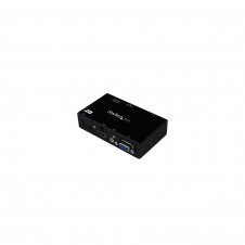 StarTech.com Switch Conversor 2x1 VGA + HDMI a HDMI con Conmutado Prioritario y Automático - Selector 1080p - negro