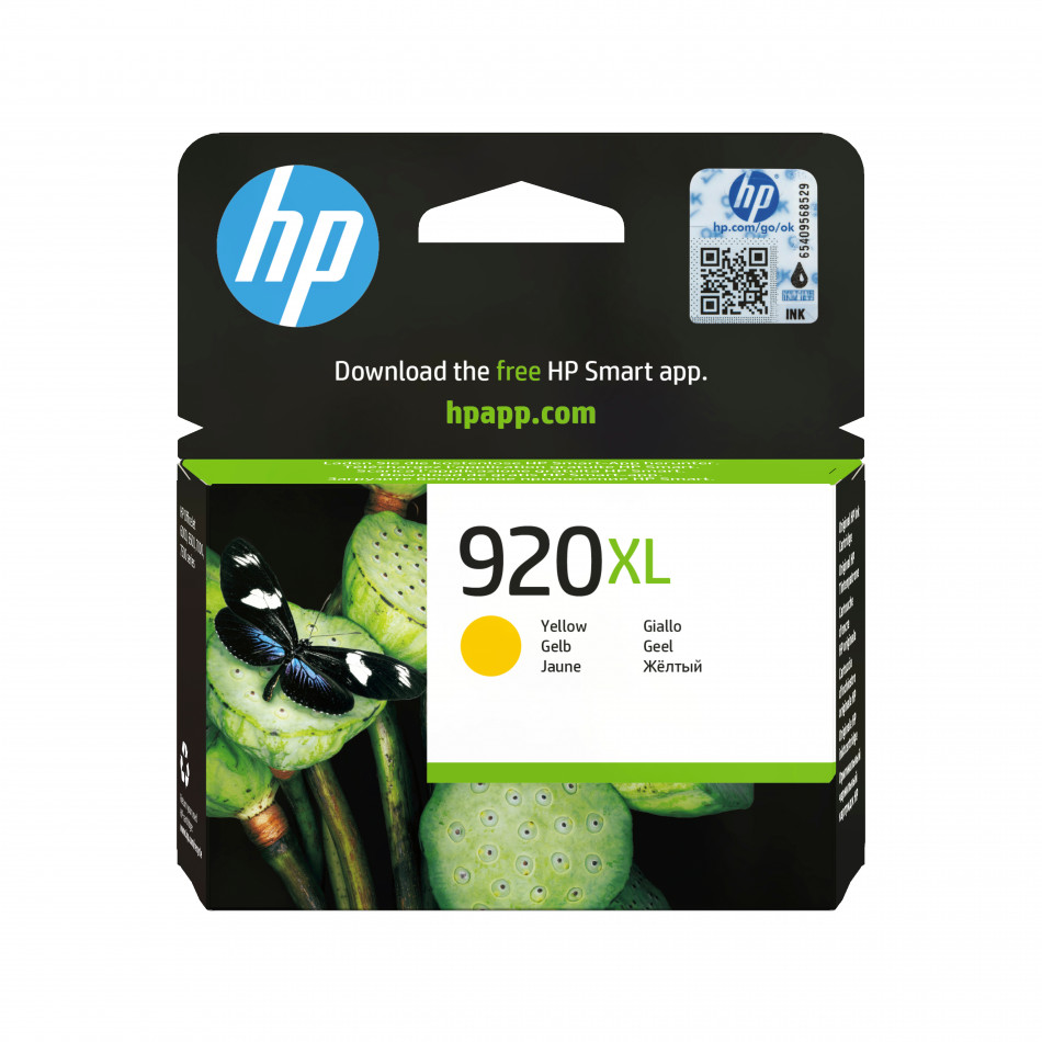 HP CARTUCHO Nº 920 XL AMARILLO