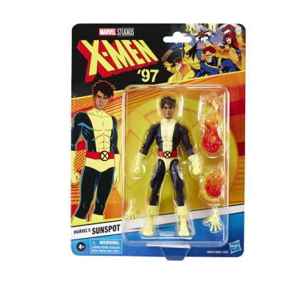 Figura hasbro marvel x - men '97 marvel's sunspot