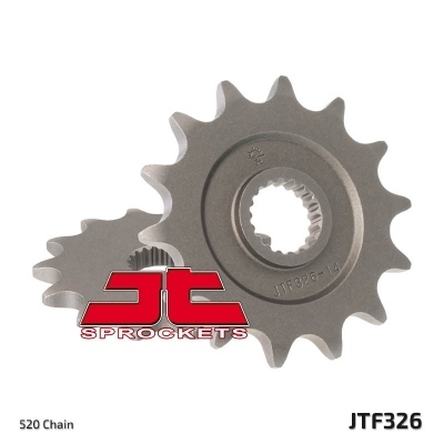 Piñón JT SPROCKETS acero estándar 326 - Paso 520 JTF326.12