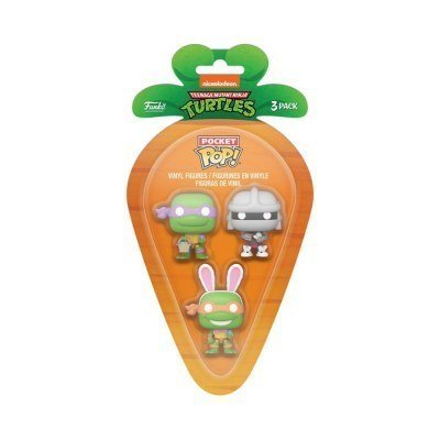 Funko pocket pop carrot las tortugas ninja 1 76441 pack 3
