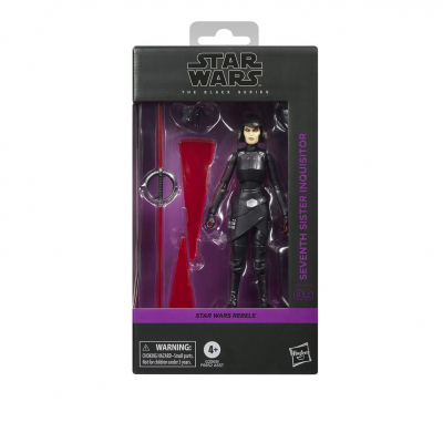 Figura hasbro star wars rebels the black series seventh sister inquisitor