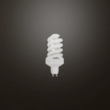 Bombilla Eco. Gu10 15w Ext.minispiral 2700k Calida