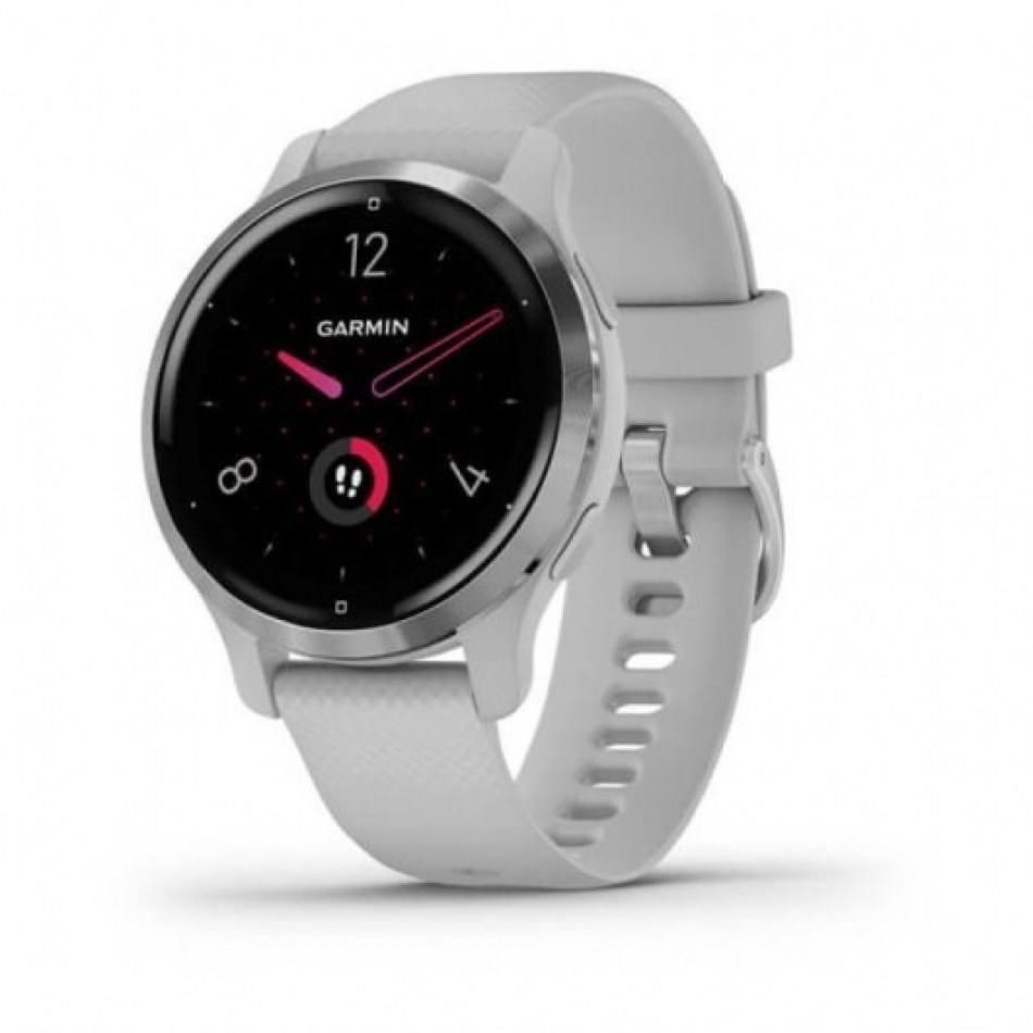 Garmin Venu 2S Reloj Smartwatch - Pantalla 1.1 - GPS, WiFi, Bluetooth - Color Gris Plata