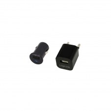 LogiLink PA0076 adaptador e inversor de corriente Auto/Interior Negro