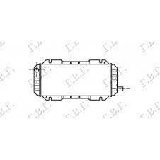 RADIADOR 1,1CC (CVH) (50x25)