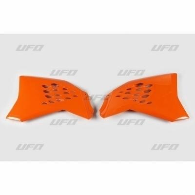 Plásticos laterales de radiador UFO KTM naranja KT04009-127 KT04009#127