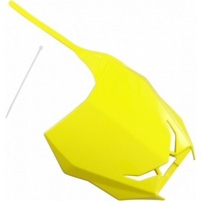 Porta-números delantero UFO amarillo Suzuki RM-Z450 SU04943#102