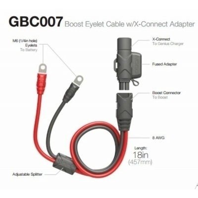 NOCO Eyelet/X-Connect Extension Cable 50cm GBC007