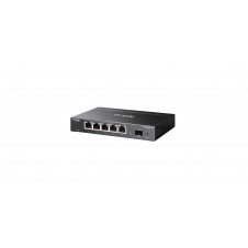 TP-Link Omada ES206X-M2 switch Gestionado L2 2.5G Ethernet (100/1000/2500) Montaje en pared/escritorio Negro