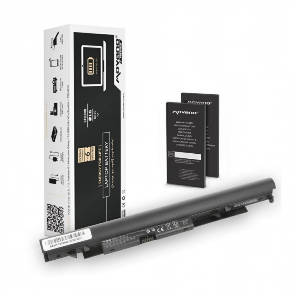 Batería para portátil HP JC04 14.8V 2600 mAh