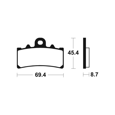 TECNIUM Sintered Metal Brake Pads - MTR377 MTR377