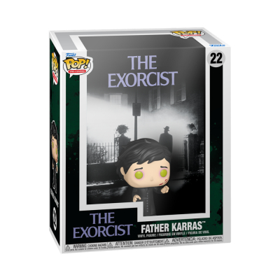 Funko pop vhs cover the exorcist damien karras