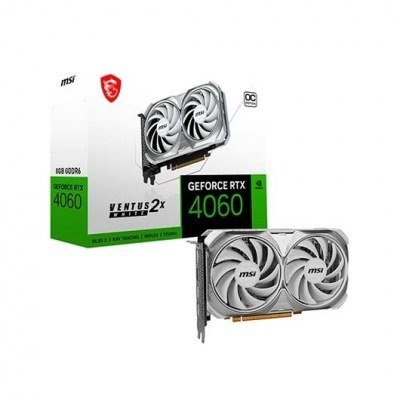 Tarjeta grafica msi rtx 4060 ventus 2x white 8g oc