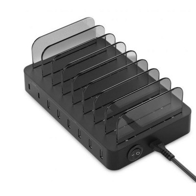 CARGADOR USB CONCEPTRONIC 8 PUERTOS 75W PD