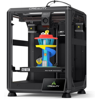 Impresora 3D Creality K2 SE Combo - 22x21.5x24.5cm | 500mm/s | Aluminio Aeroespacial | UI Inteligente