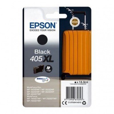 Epson 405XL Negro Cartucho de Tinta Original - C13T05H14010