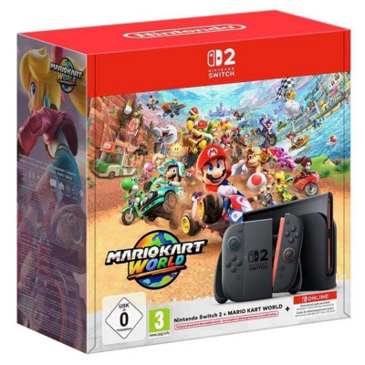 Consola nintendo switch 2 + mario kart world + 3 meses nintendo switch online