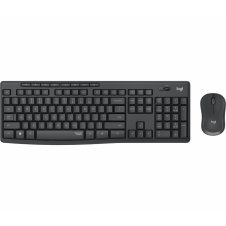 Logitech MK295 Silent Wireless Combo teclado RF inalámbrico Portugués Grafito
