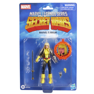 Figura hasbro marvel legends series secret wars marvel's magik